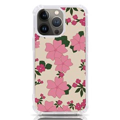 Floral Vintage Flowers Iphone 13 Pro Tpu Uv Print Case