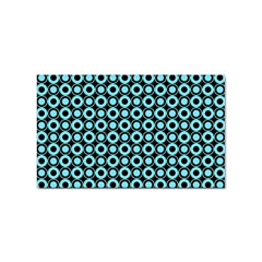 Mazipoodles Blue Donuts Polka Dot Sticker Rectangular (10 Pack) by Mazipoodles