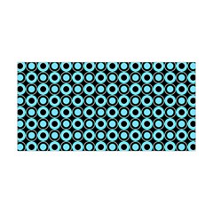 Mazipoodles Blue Donuts Polka Dot Yoga Headband by Mazipoodles