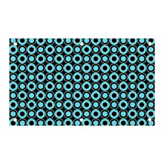 Mazipoodles Blue Donuts Polka Dot Banner And Sign 5  X 3  by Mazipoodles