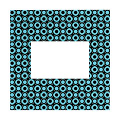 Mazipoodles Blue Donuts Polka Dot White Box Photo Frame 4  X 6  by Mazipoodles