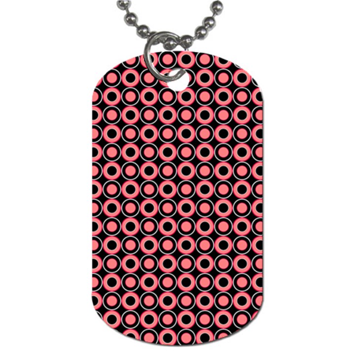 Mazipoodles Red Donuts Polka Dot  Dog Tag (One Side)