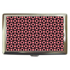 Mazipoodles Red Donuts Polka Dot  Cigarette Money Case by Mazipoodles