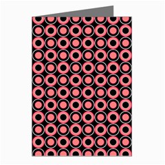 Mazipoodles Red Donuts Polka Dot  Greeting Cards (pkg Of 8) by Mazipoodles