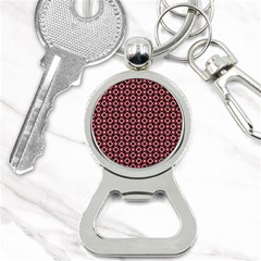 Mazipoodles Red Donuts Polka Dot  Bottle Opener Key Chain by Mazipoodles