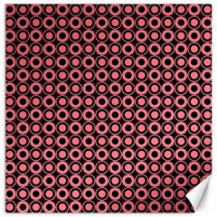 Mazipoodles Red Donuts Polka Dot  Canvas 20  X 20 