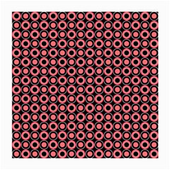 Mazipoodles Red Donuts Polka Dot  Medium Glasses Cloth by Mazipoodles