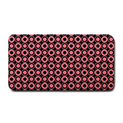 Mazipoodles Red Donuts Polka Dot  Medium Bar Mat by Mazipoodles