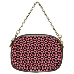 Mazipoodles Red Donuts Polka Dot  Chain Purse (one Side)