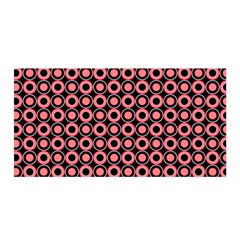 Mazipoodles Red Donuts Polka Dot  Satin Wrap 35  X 70  by Mazipoodles