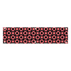 Mazipoodles Red Donuts Polka Dot  Banner And Sign 4  X 1  by Mazipoodles