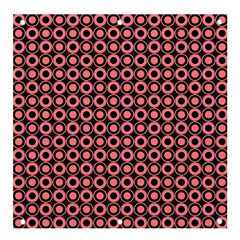 Mazipoodles Red Donuts Polka Dot  Banner And Sign 4  X 4  by Mazipoodles