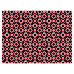 Mazipoodles Red Donuts Polka Dot  Premium Plush Fleece Blanket (extra Small) by Mazipoodles