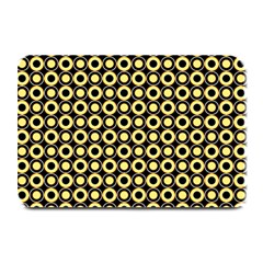  Mazipoodles Yellow Donuts Polka Dot Plate Mats by Mazipoodles