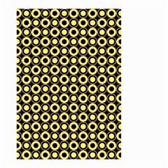  Mazipoodles Yellow Donuts Polka Dot Small Garden Flag (two Sides) by Mazipoodles