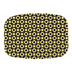  Mazipoodles Yellow Donuts Polka Dot Mini Square Pill Box by Mazipoodles