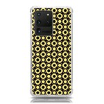  Mazipoodles Yellow Donuts Polka Dot Samsung Galaxy S20 Ultra 6.9 Inch TPU UV Case Front