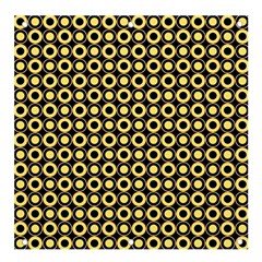  Mazipoodles Yellow Donuts Polka Dot Banner And Sign 4  X 4  by Mazipoodles