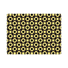  Mazipoodles Yellow Donuts Polka Dot Premium Plush Fleece Blanket (mini) by Mazipoodles