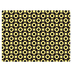  Mazipoodles Yellow Donuts Polka Dot Premium Plush Fleece Blanket (extra Small) by Mazipoodles