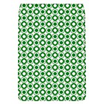 Mazipoodles Green White Donuts Polka Dot  Removable Flap Cover (L) Front