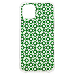 Mazipoodles Green White Donuts Polka Dot  Iphone 12/12 Pro Tpu Uv Print Case by Mazipoodles