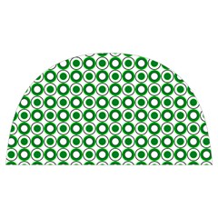 Mazipoodles Green White Donuts Polka Dot  Anti Scalding Pot Cap by Mazipoodles