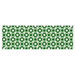 Mazipoodles Green White Donuts Polka Dot  Banner And Sign 6  X 2  by Mazipoodles