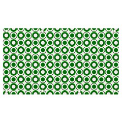 Mazipoodles Green White Donuts Polka Dot  Banner And Sign 7  X 4  by Mazipoodles