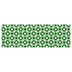 Mazipoodles Green White Donuts Polka Dot  Banner And Sign 12  X 4  by Mazipoodles