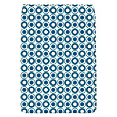 Mazipoodles Dusty Duck Egg Blue White Donuts Polka Dot Removable Flap Cover (s) by Mazipoodles