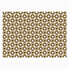 Mazipoodles Olive White Donuts Polka Dot Large Glasses Cloth by Mazipoodles