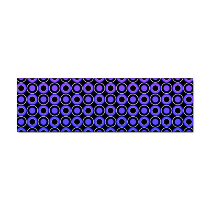 Mazipoodles Purple Pink Gradient Donuts Polka Dot Sticker Bumper (100 pack)