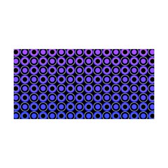 Mazipoodles Purple Pink Gradient Donuts Polka Dot Yoga Headband by Mazipoodles