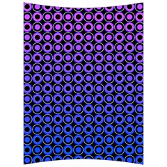 Mazipoodles Purple Pink Gradient Donuts Polka Dot Back Support Cushion by Mazipoodles