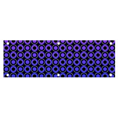 Mazipoodles Purple Pink Gradient Donuts Polka Dot Banner And Sign 6  X 2  by Mazipoodles