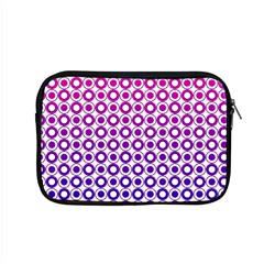 Mazipoodles Pink Purple White Gradient Donuts Polka Dot  Apple Macbook Pro 15  Zipper Case by Mazipoodles