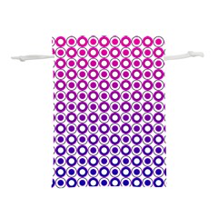 Mazipoodles Pink Purple White Gradient Donuts Polka Dot  Lightweight Drawstring Pouch (s) by Mazipoodles