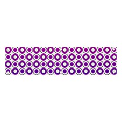 Mazipoodles Pink Purple White Gradient Donuts Polka Dot  Banner And Sign 4  X 1  by Mazipoodles