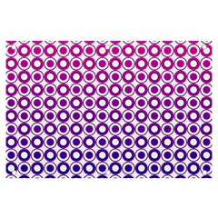 Mazipoodles Pink Purple White Gradient Donuts Polka Dot  Banner And Sign 6  X 4  by Mazipoodles