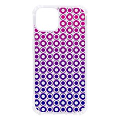 Mazipoodles Pink Purple White Gradient Donuts Polka Dot  Iphone 13 Tpu Uv Print Case by Mazipoodles