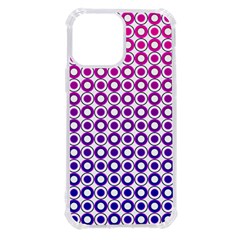 Mazipoodles Pink Purple White Gradient Donuts Polka Dot  Iphone 13 Pro Max Tpu Uv Print Case by Mazipoodles