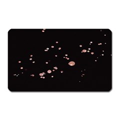 Abstract Rose Gold Glitter Background Magnet (rectangular) by artworkshop