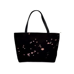 Abstract Rose Gold Glitter Background Classic Shoulder Handbag by artworkshop