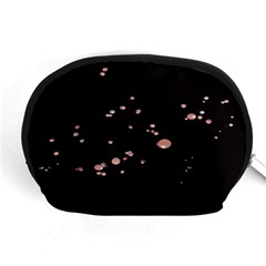 Abstract Rose Gold Glitter Background Accessory Pouch (medium) by artworkshop