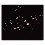 Abstract Rose Gold Glitter Background Premium Plush Fleece Blanket (Small) 50 x40  Blanket Front