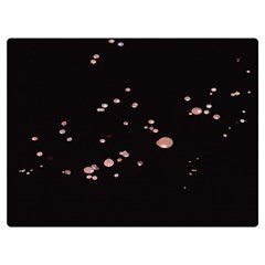 Abstract Rose Gold Glitter Background Premium Plush Fleece Blanket (extra Small)