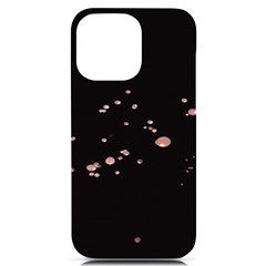 Abstract Rose Gold Glitter Background Iphone 14 Pro Max Black Uv Print Case by artworkshop