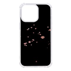 Abstract Rose Gold Glitter Background Iphone 13 Pro Tpu Uv Print Case by artworkshop