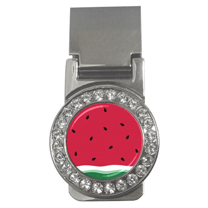 Minimalist Summer Watermelon Wallpaper Money Clips (CZ) 